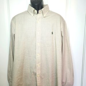 Polo Ralph Lauren Classic Fit Button-Up Shirt Sz XL